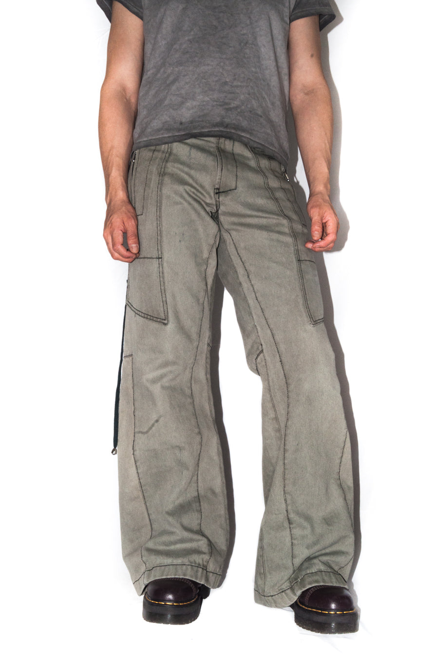 DUGUEM CNVRTD PANTS OLIVE