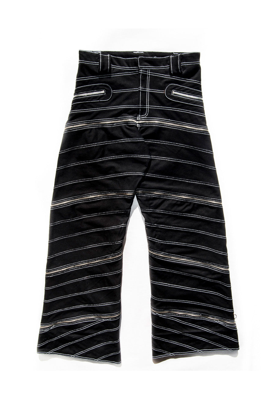DUGUEM BRUTAL BLACK METAL SPIRAL PANTS