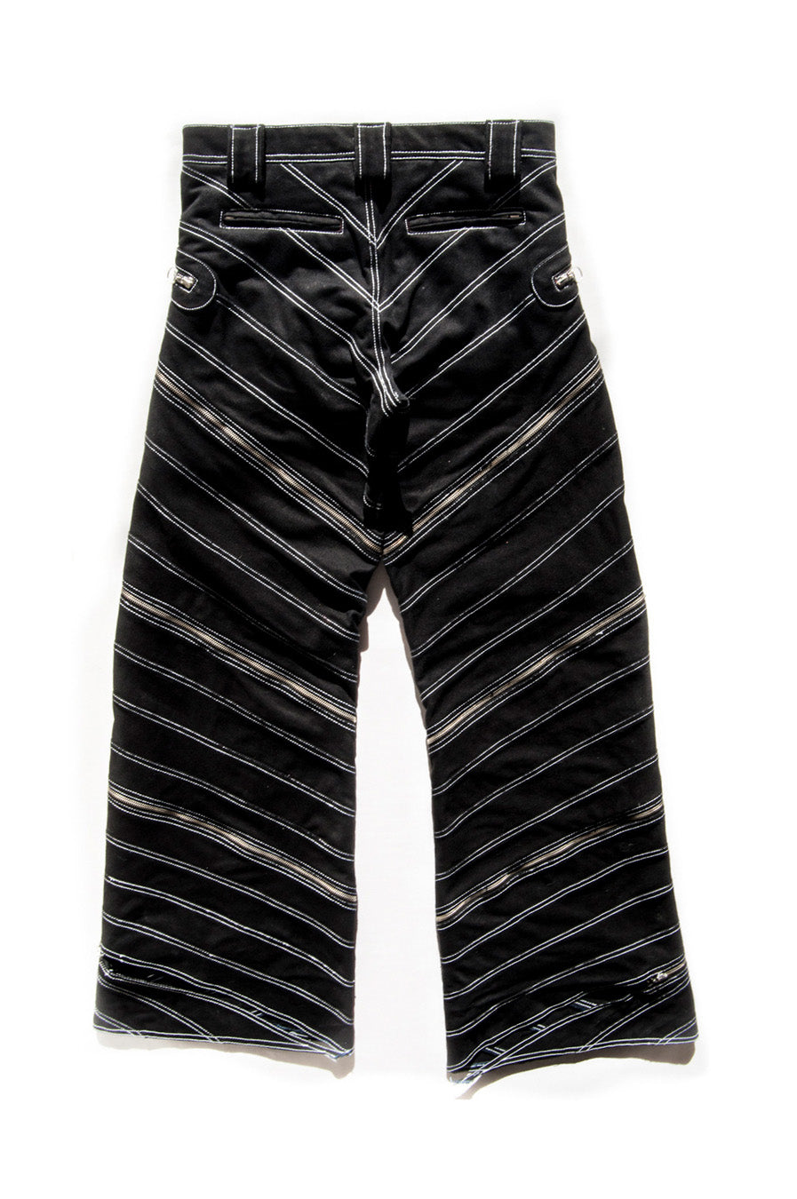 DUGUEM BRUTAL BLACK METAL SPIRAL PANTS